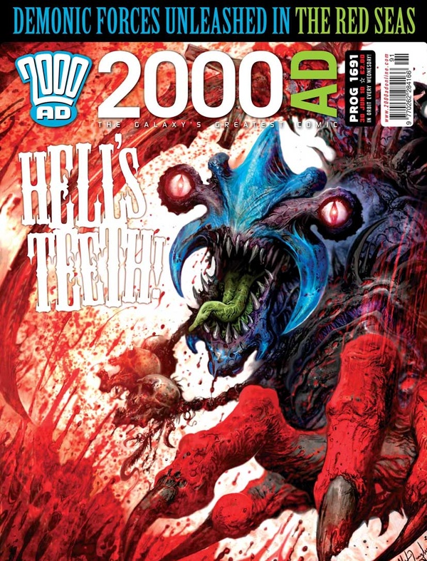 2000 AD #1691 cover