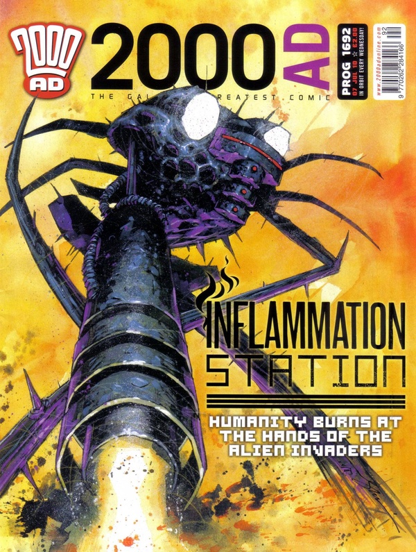 2000 AD #1692 cover
