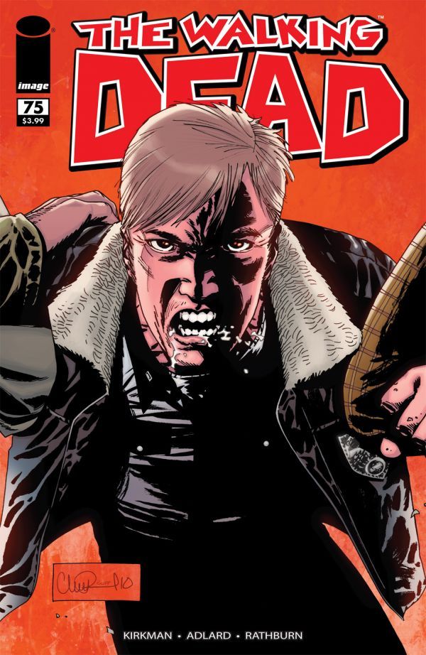 The Walking Dead #75 cover
