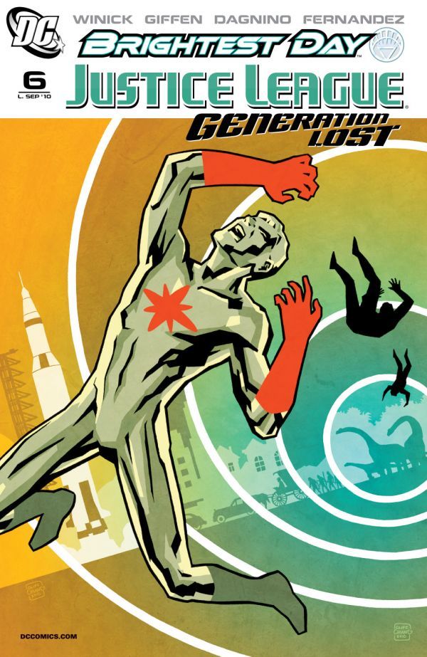 Justice League: Generation Lost #6 cover