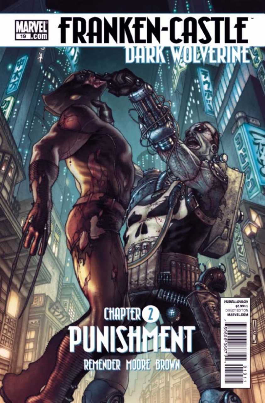 Franken-Castle #19 cover