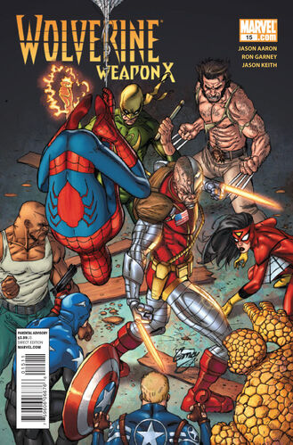 Wolverine Weapon X #15 cover