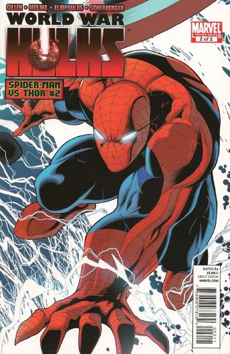 World War Hulks: Spider-Man vs. Thor #2 cover