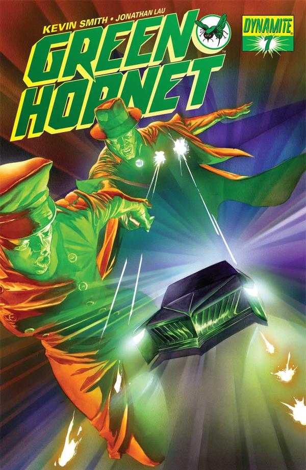 Green Hornet #7 cover