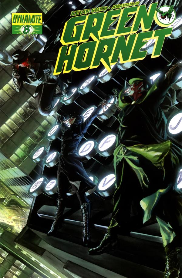Green Hornet #8 cover