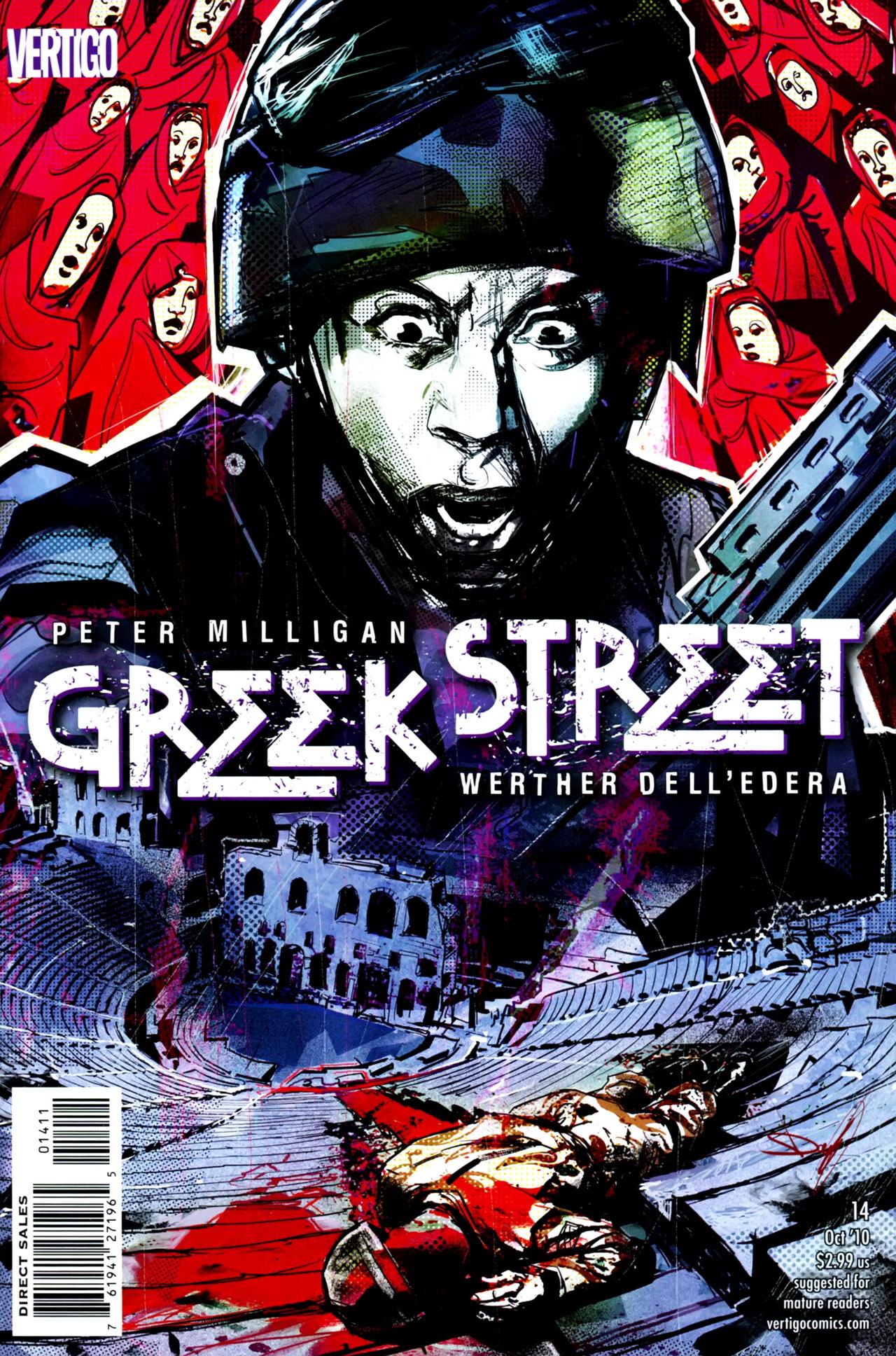 Greek Street #14 cover