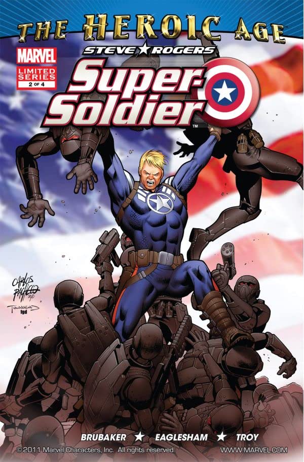 Steve Rogers: Super-Soldier #2 cover