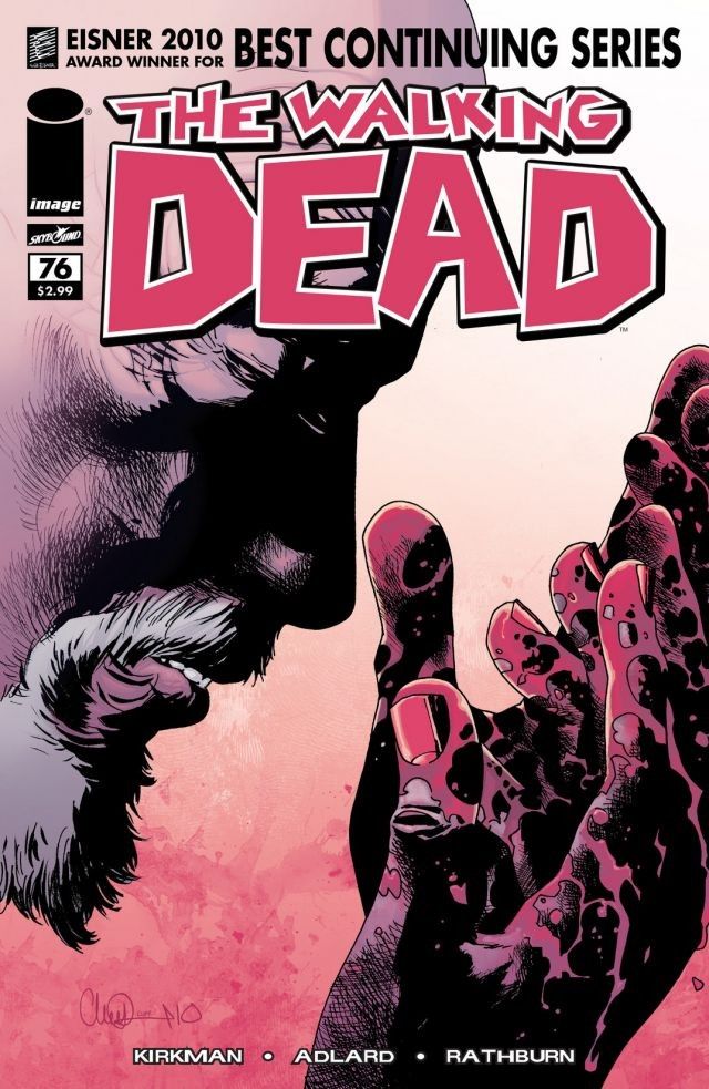 The Walking Dead #76 cover