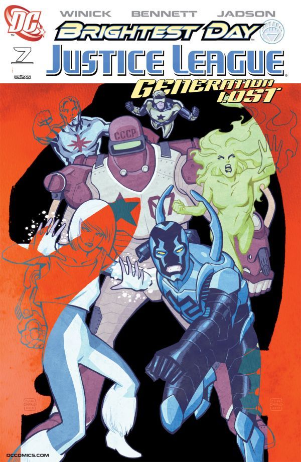 Justice League: Generation Lost #7 cover