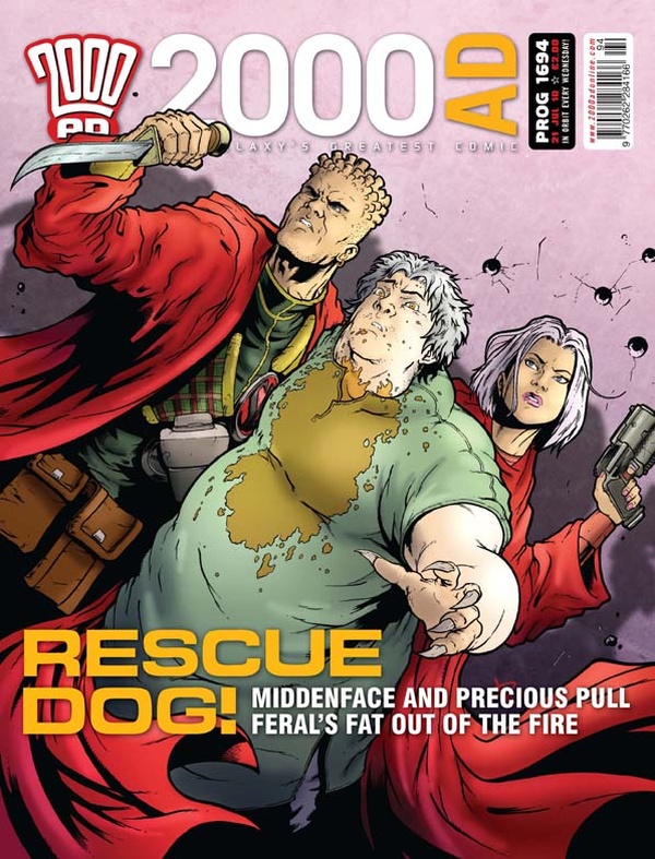2000 AD #1694 cover