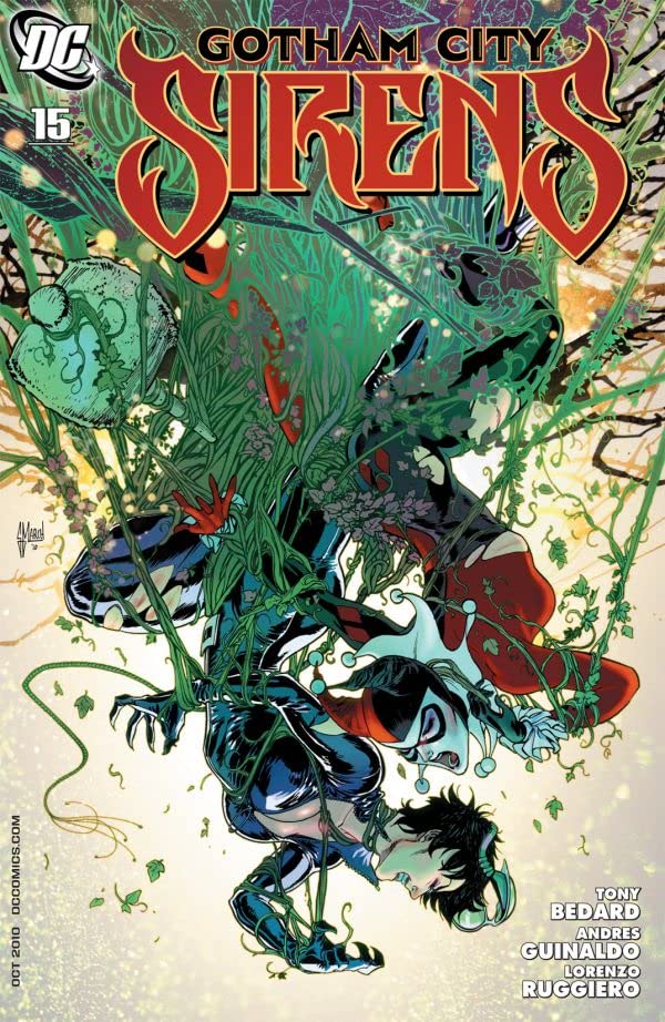 Gotham City Sirens #15 cover