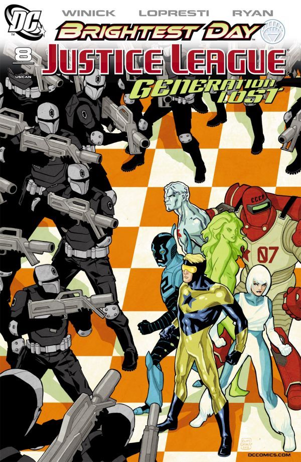 Justice League: Generation Lost #8 cover