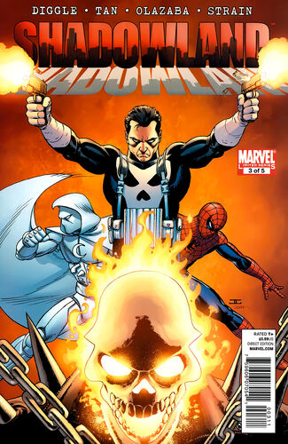 Shadowland #3 cover