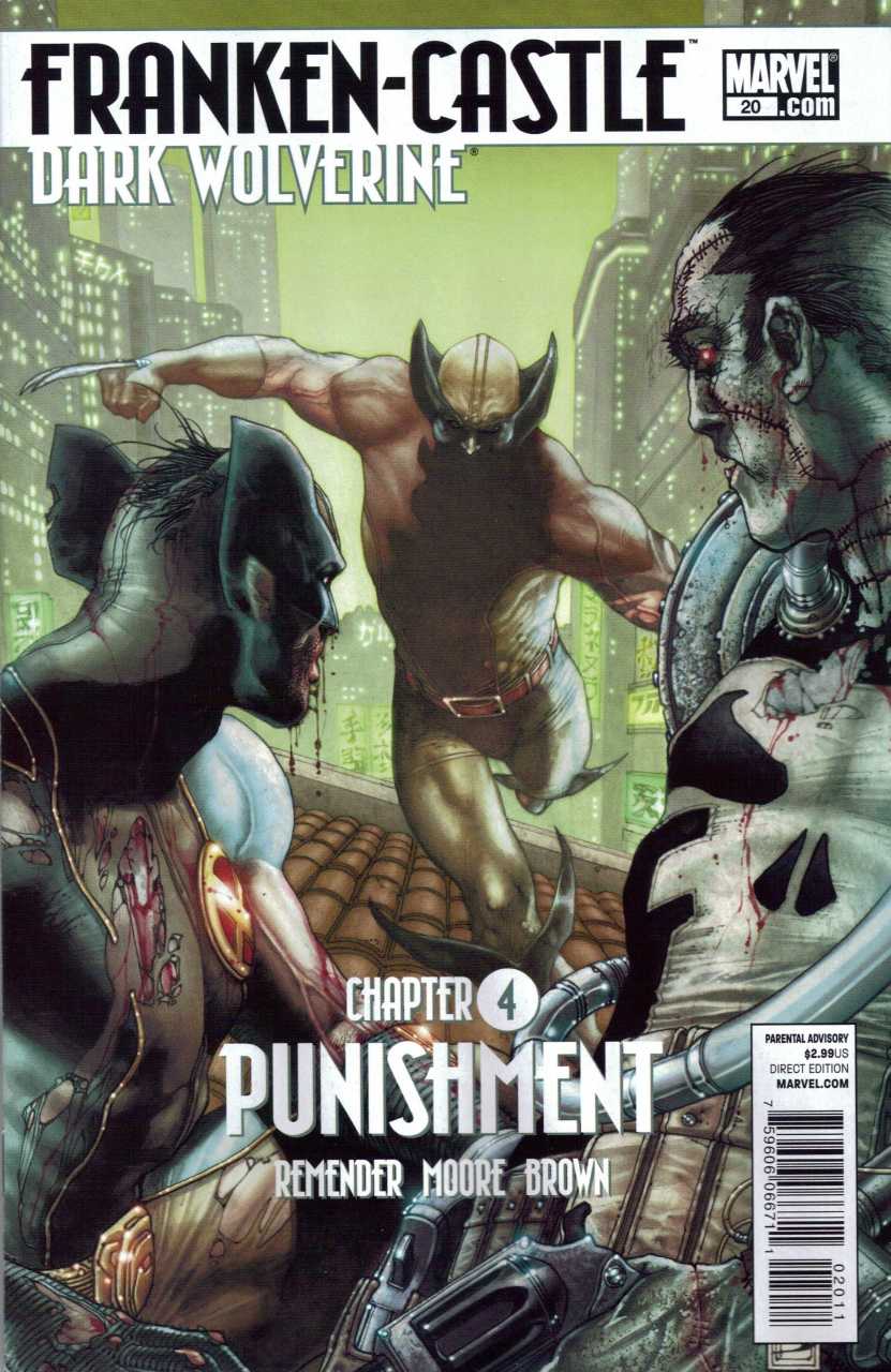 Franken-Castle #20 cover