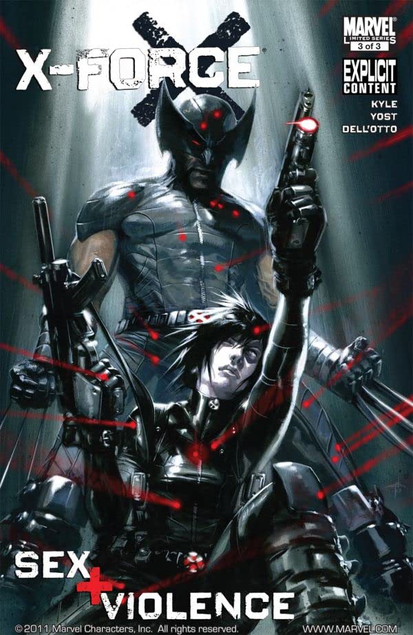 X-Force: Sex and Violence #3 cover