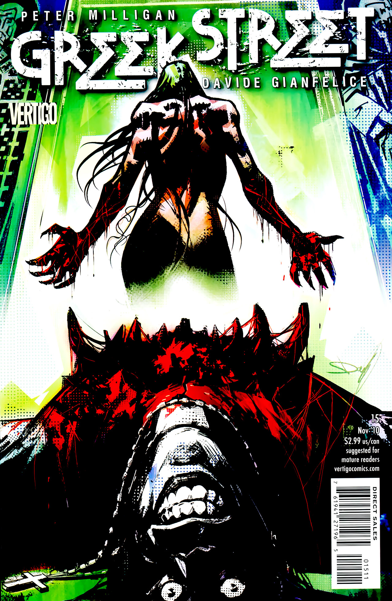 Greek Street #15 cover