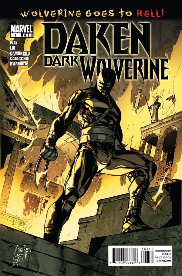 Daken: Dark Wolverine #1 cover