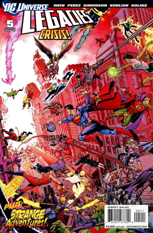 DCU: Legacies #5 cover