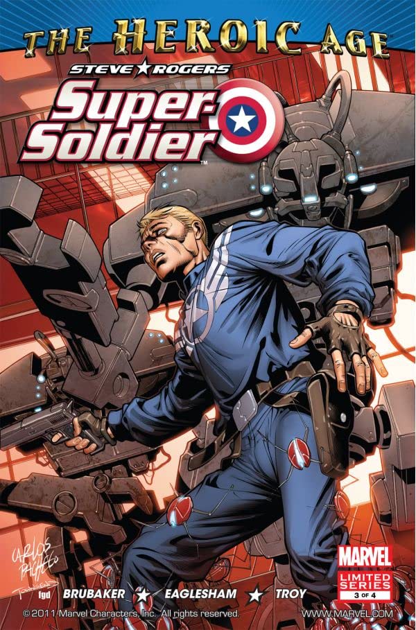 Steve Rogers: Super-Soldier #3 cover