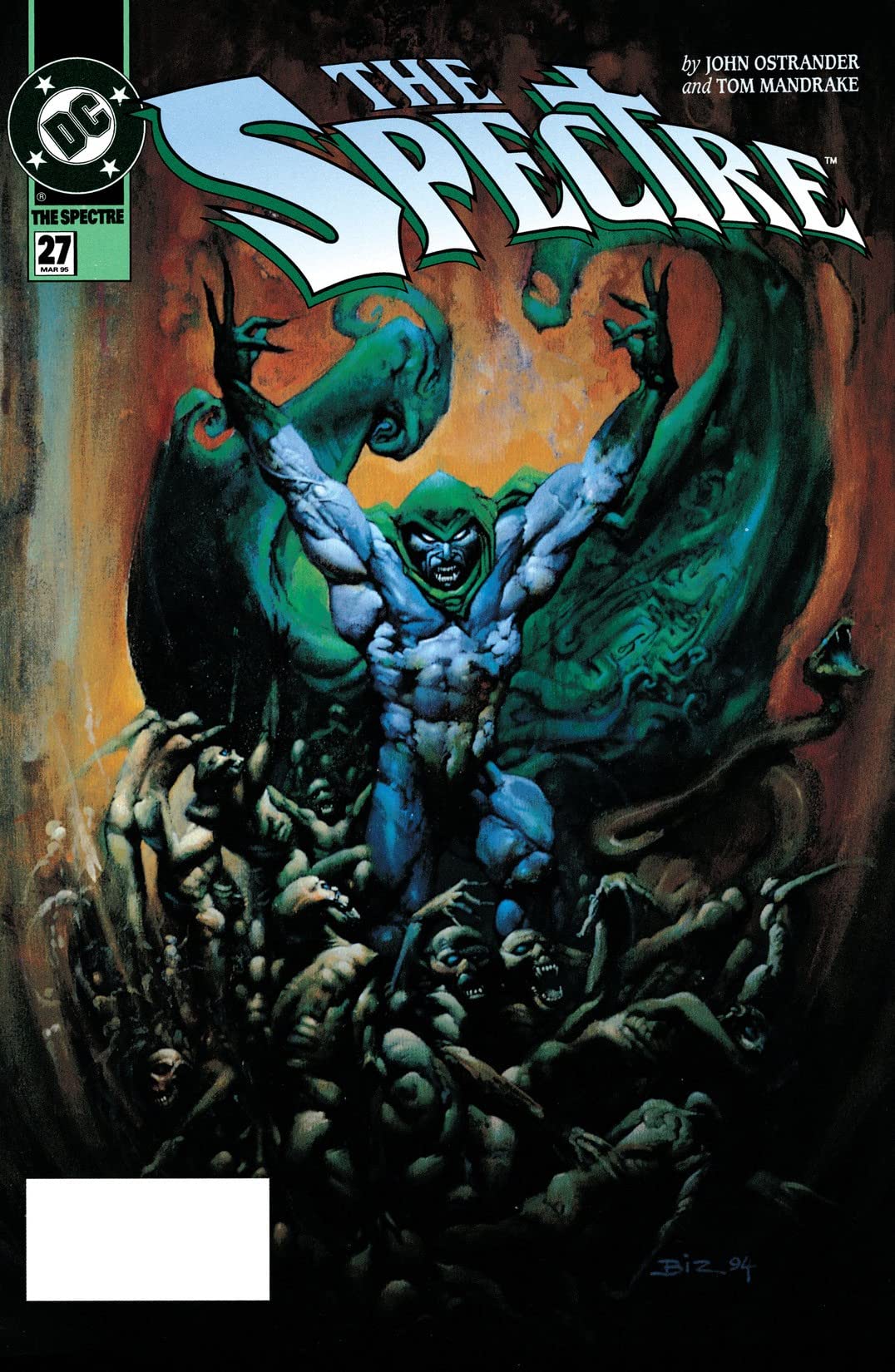 The Spectre #27 cover