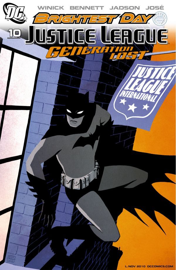 Justice League: Generation Lost #10 cover