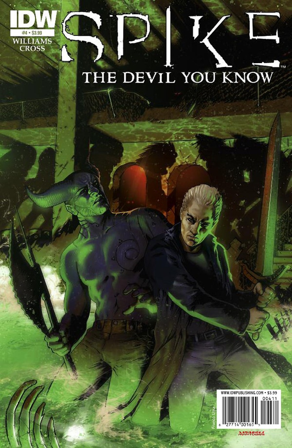Spike: The Devil You Know #4 cover