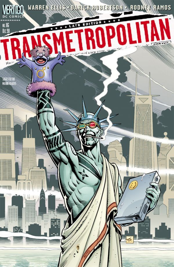 Transmetropolitan #16 cover