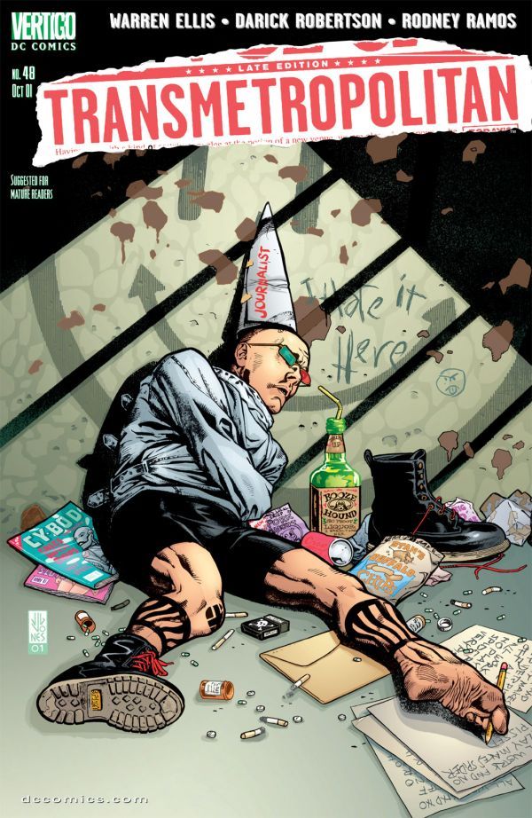Transmetropolitan #48 cover