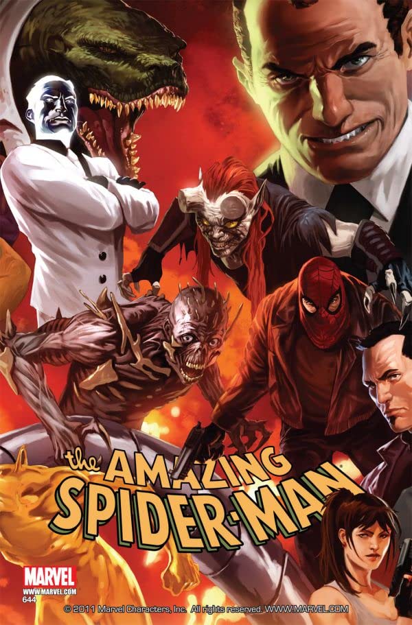 The Amazing Spider-Man #644 cover
