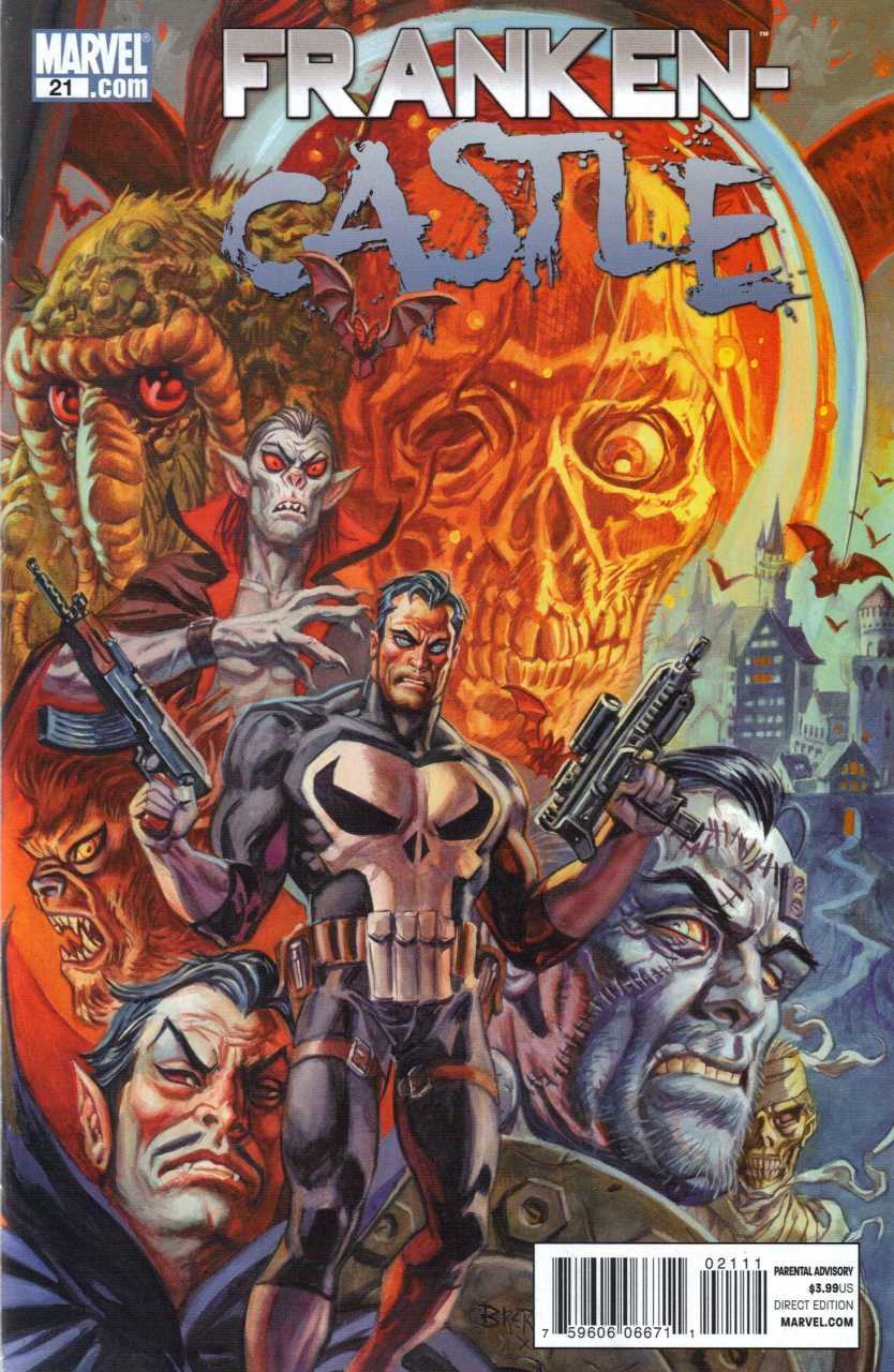 Franken-Castle #21 cover