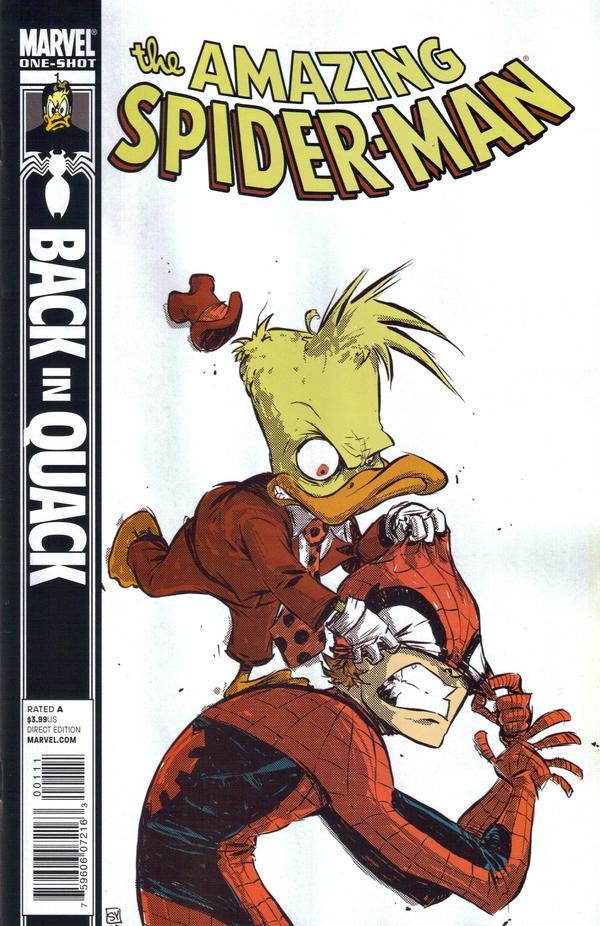 Spider-Man: Back in Quack #1 cover