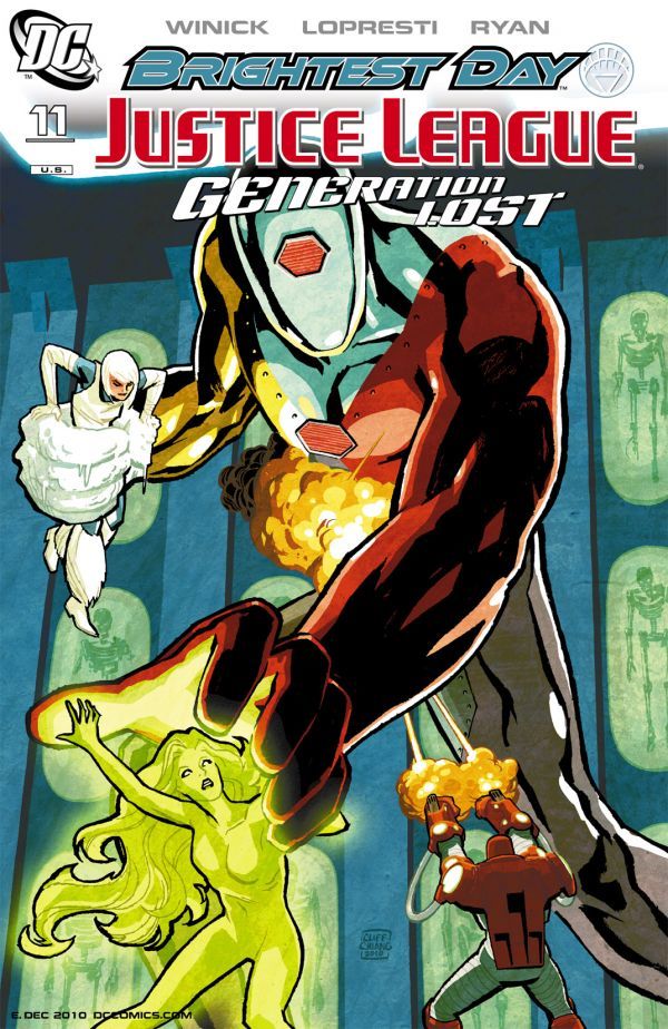 Justice League: Generation Lost #11 cover