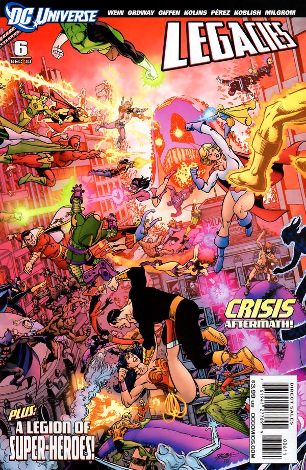 DCU: Legacies #6 cover