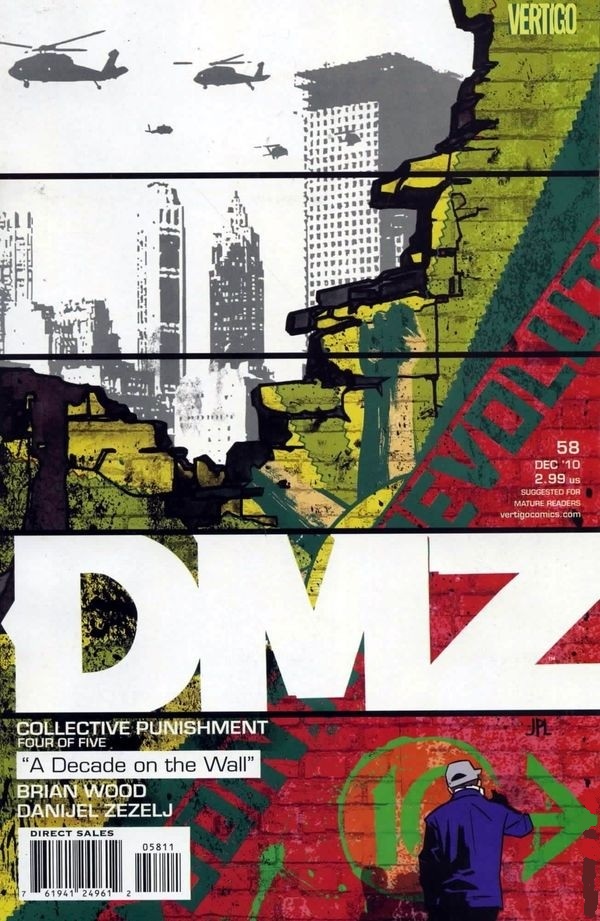 DMZ #58 cover
