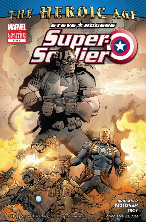 Steve Rogers: Super-Soldier #4 cover