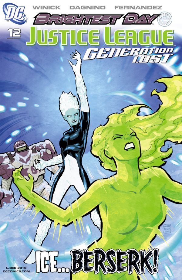 Justice League: Generation Lost #12 cover