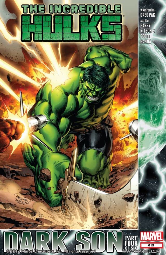 Incredible Hulks #615 cover