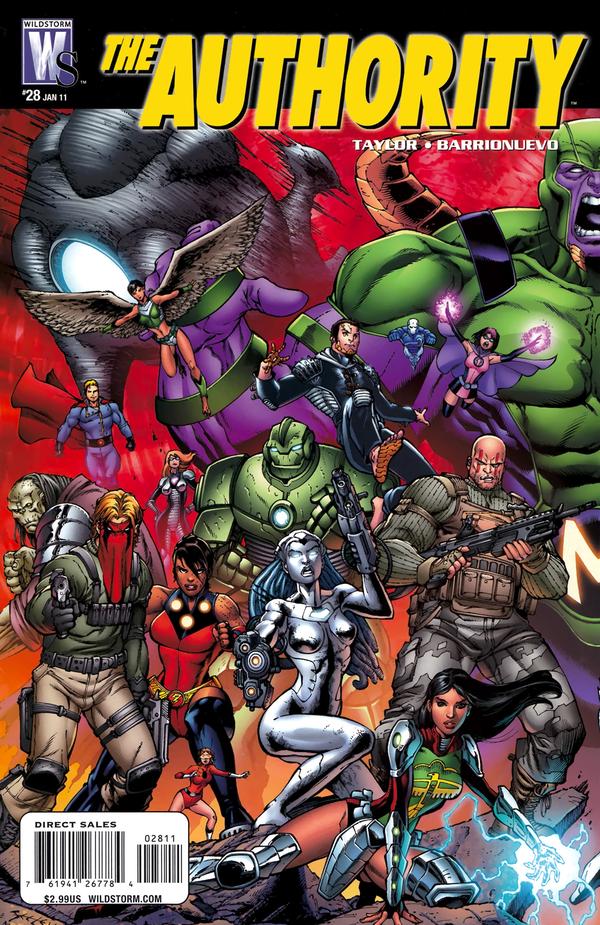 The Authority #28 cover
