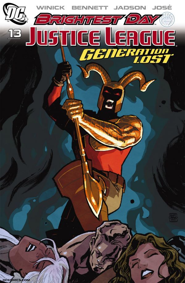 Justice League: Generation Lost #13 cover