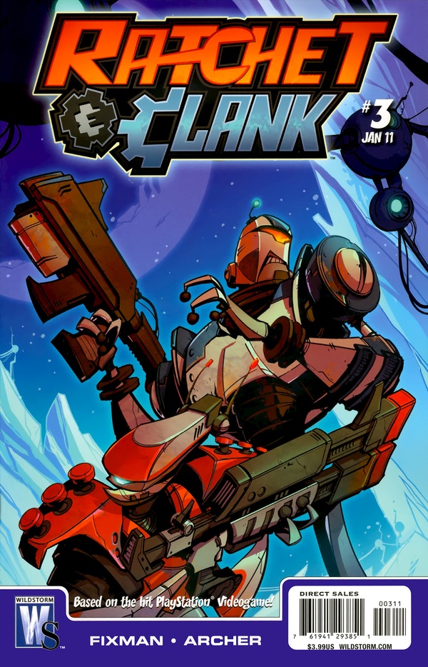 Ratchet & Clank #3 cover
