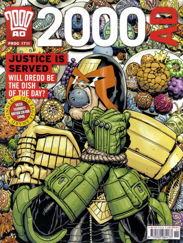 2000 AD #1711 cover