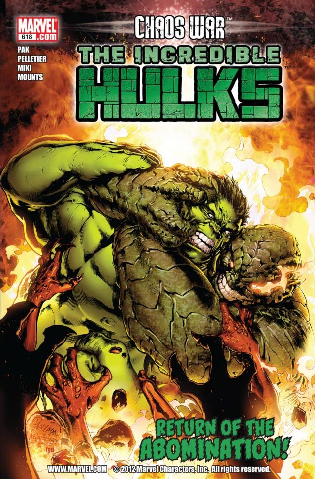 Incredible Hulks #618 cover