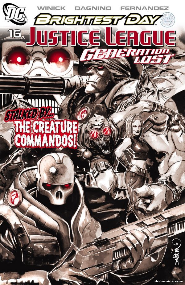 Justice League: Generation Lost #16 cover