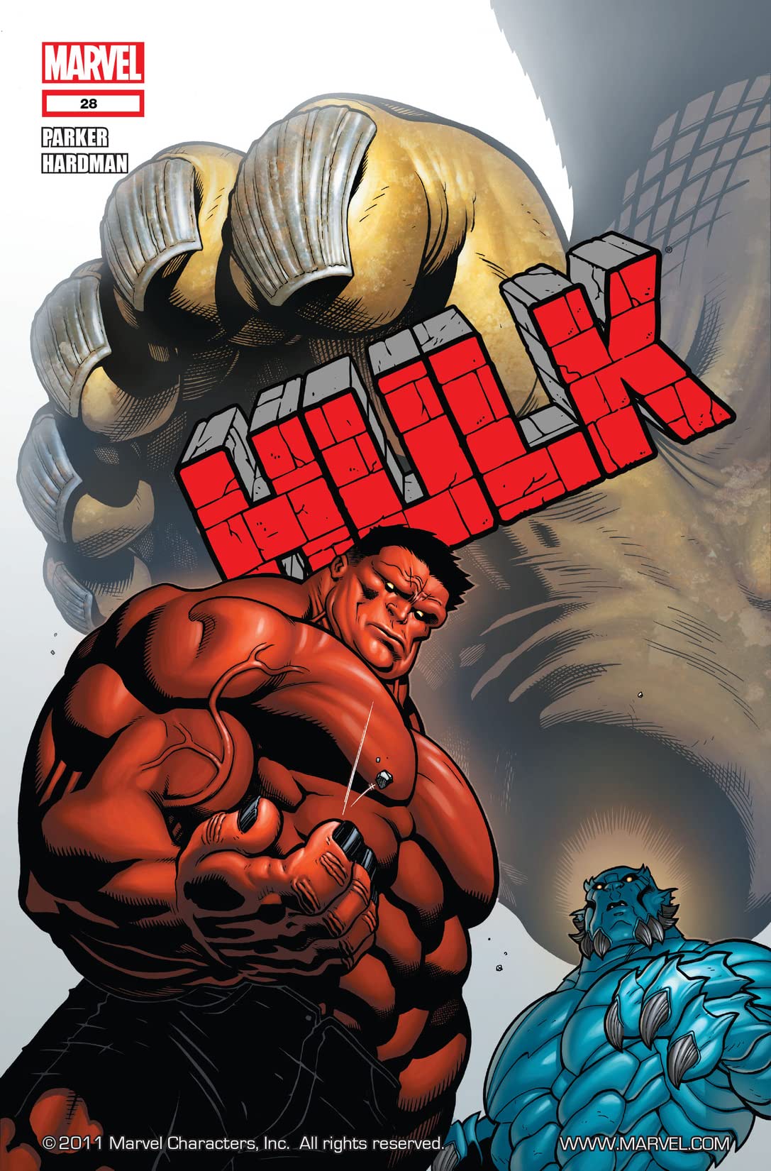 Hulk #28 cover