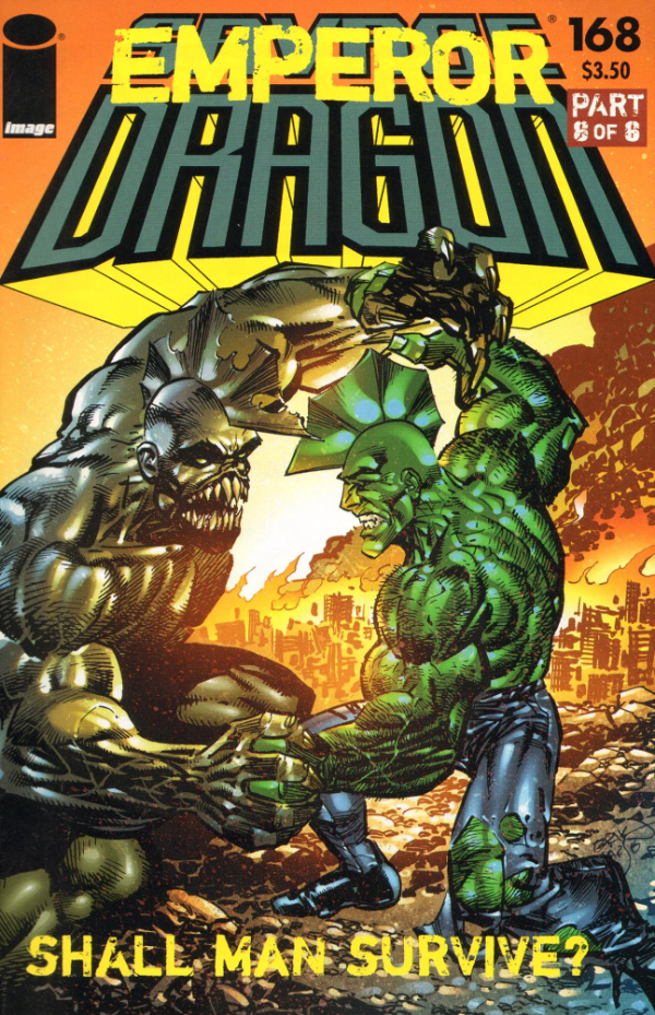 Savage Dragon #168 cover