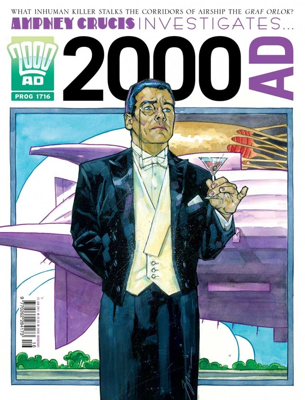 2000 AD #1716 cover