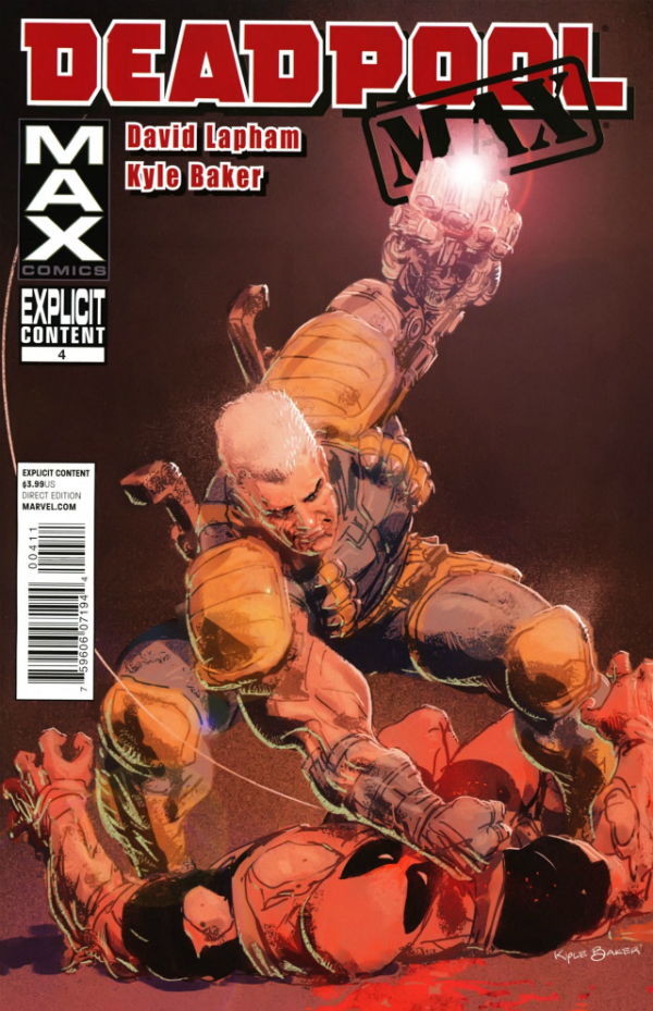 Deadpool Max #4 cover