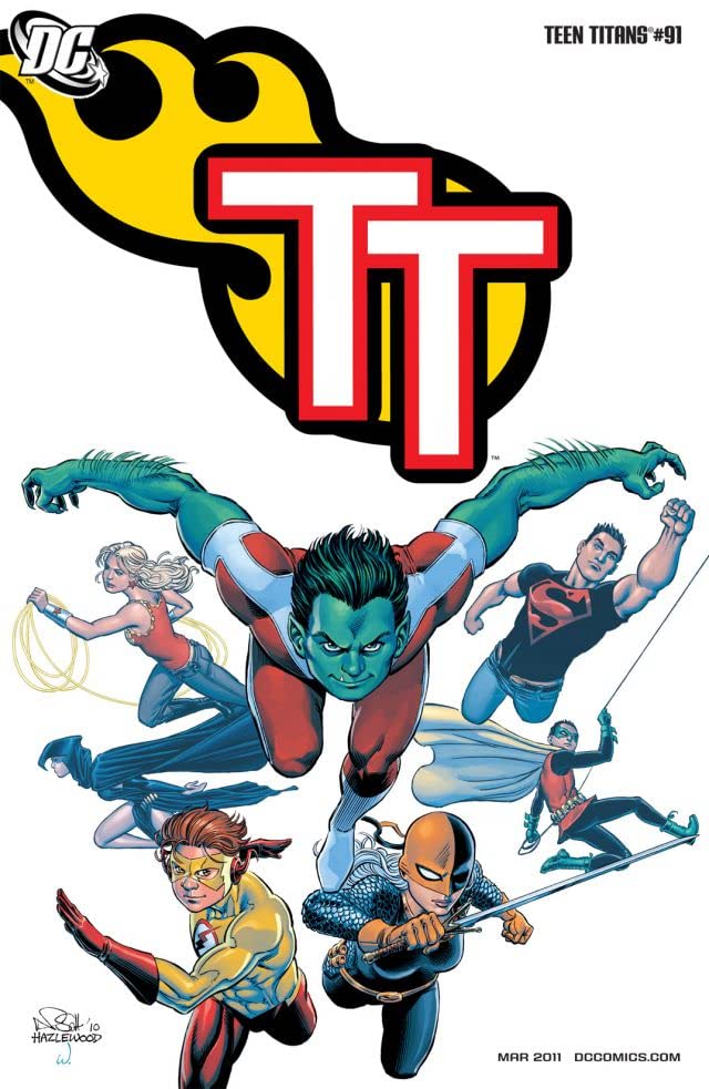 Teen Titans #91 cover