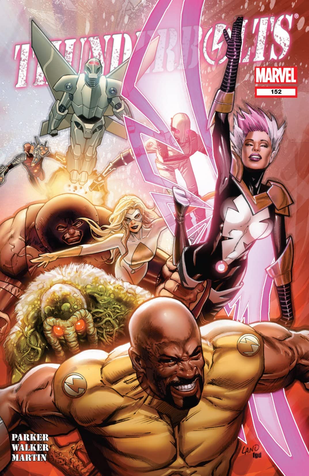Thunderbolts #152 cover