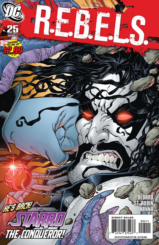 R.E.B.E.L.S. #25 cover